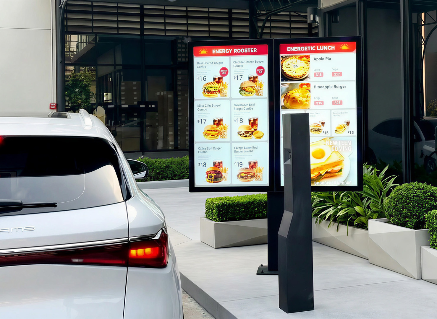 Outdoor Digital Menu Board